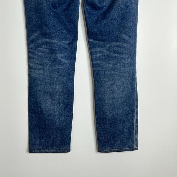Le Jean Vivi Slim Cora Destructed Blue Jeans Size‎ 26 - Picture 8 of 10